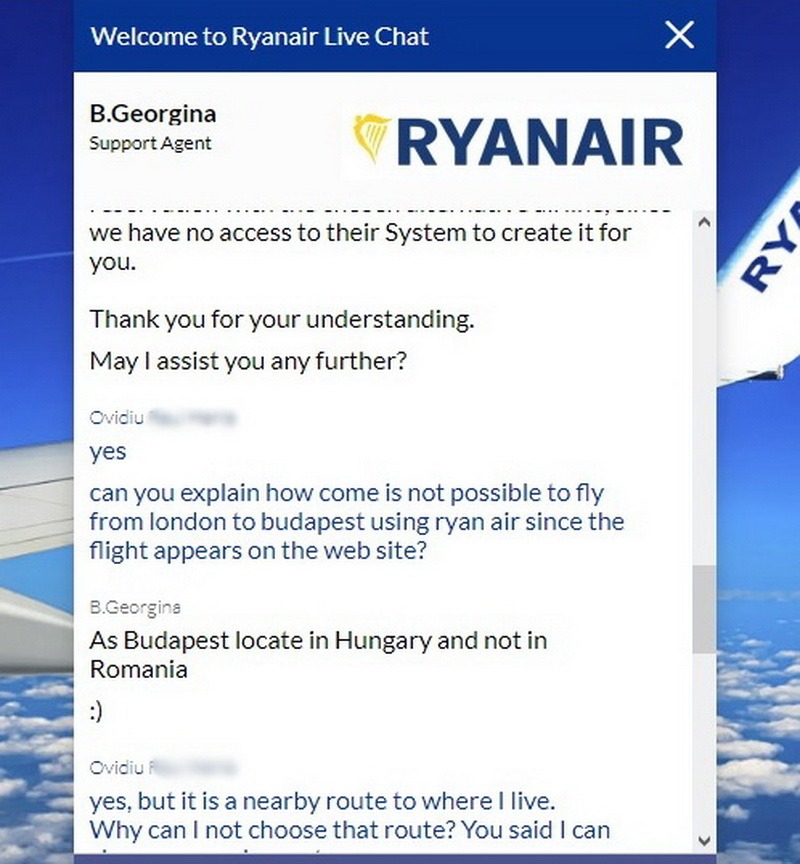 Chat ryanair live How do