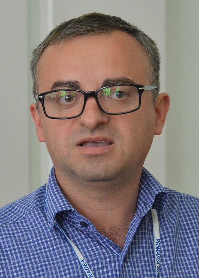 Marius Moș, şeful Direcţiei de Management Proiecte cu Finanţare Internaţională din Primărie