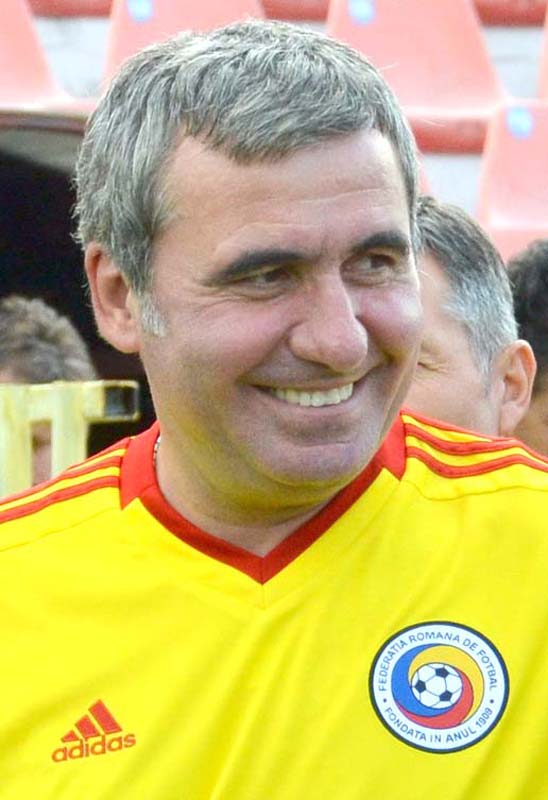 fotbalistul Gheorghe Hagi