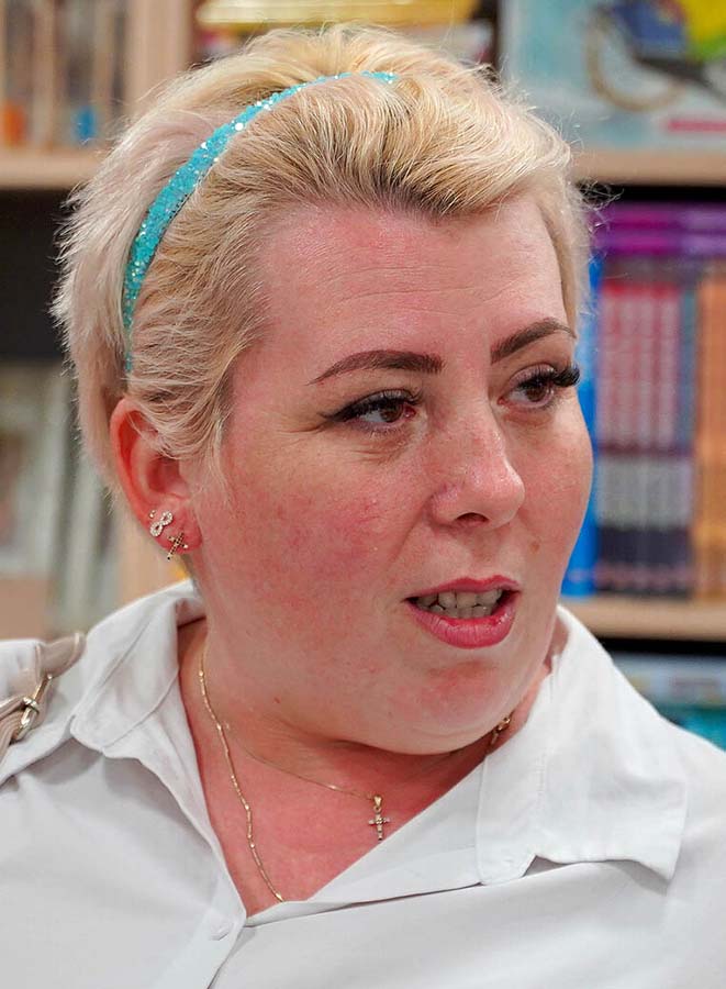 Loredana Berzovan, directoarea Școlii din Lugașu de Jos