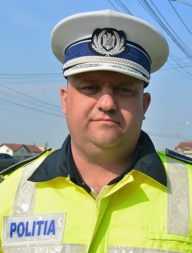 şeful Poliţiei Rutiere Oradea, comisarul Alin Gherman