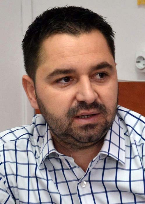 Dănuţ Lazea, viceprimarul oraşului Nucet