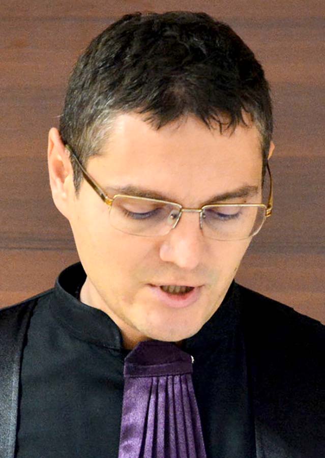 Antik Levente, judecător Oradea