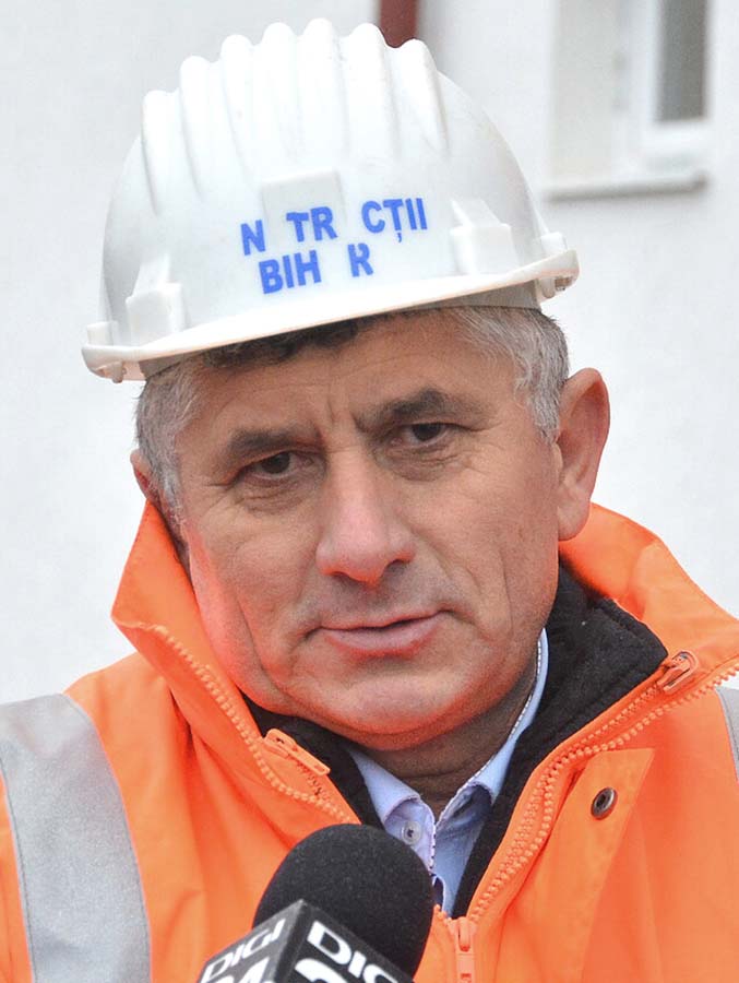 Directorul general al firmei Construcţii Bihor, Ioan Băinţan
