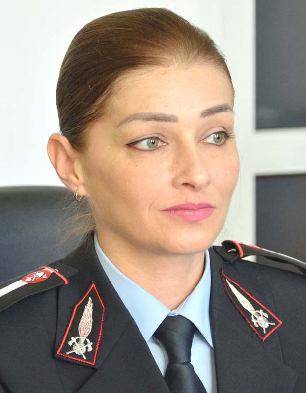Camelia Roșca, purtătorul de cuvânt al Inspectoratului pentru Situații de Urgență Crișana