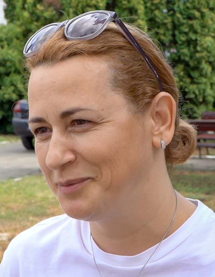 Monica Kover, profesoară la Centrul Şcolar de Educaţie Incluzivă Cristal din Oradea