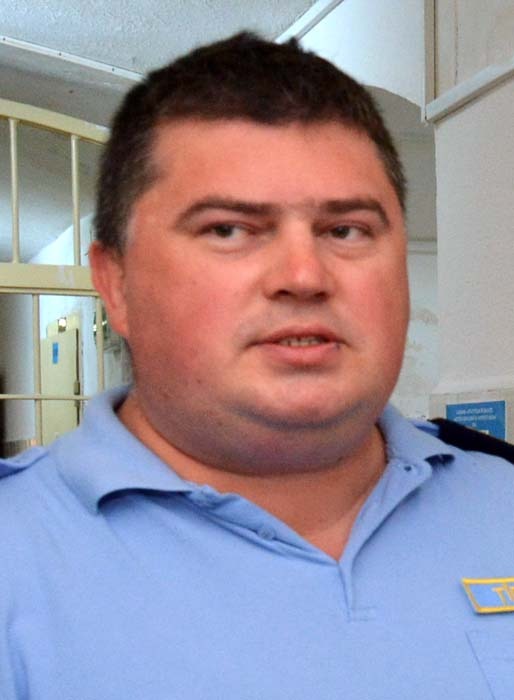 Subcomisarul Lucian Ţîrţiu, angajat la Penitenciarul din Oradea