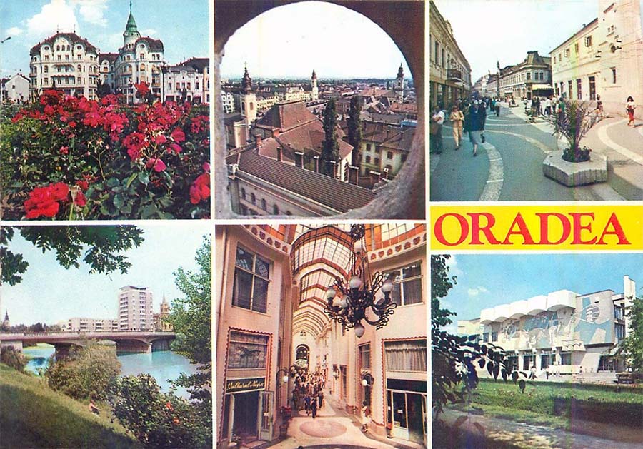 Carte Poştală Oradea în comunism