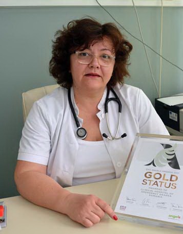 dr. Rodica Sabău, medic specialist în neurologie Spitalul Județean Oradea