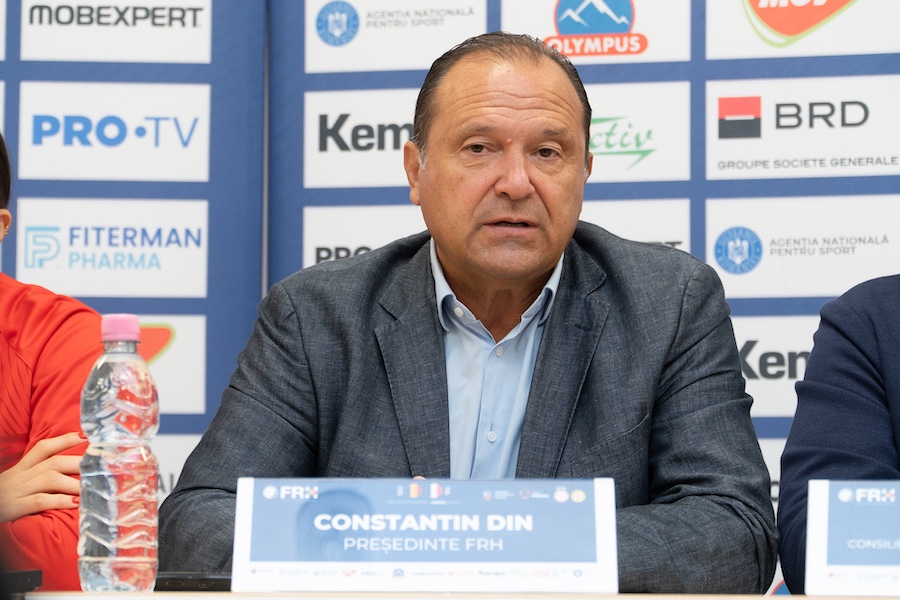 preşedintele Federației Române de Handbal, Constantin Din