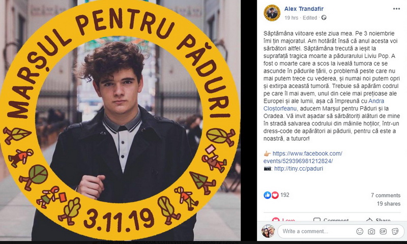Alex Trandafir, majorat