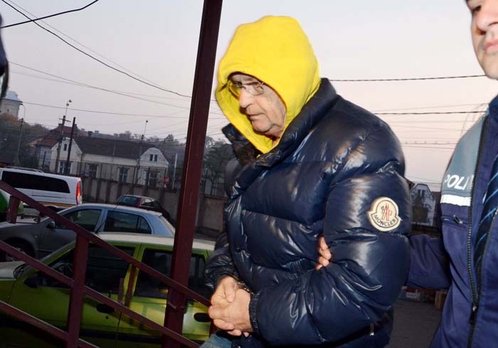 Dorel Pătcaș în cătușe
