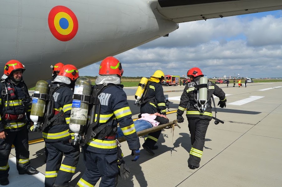Exerciţiu ISU Aeroport Oradea