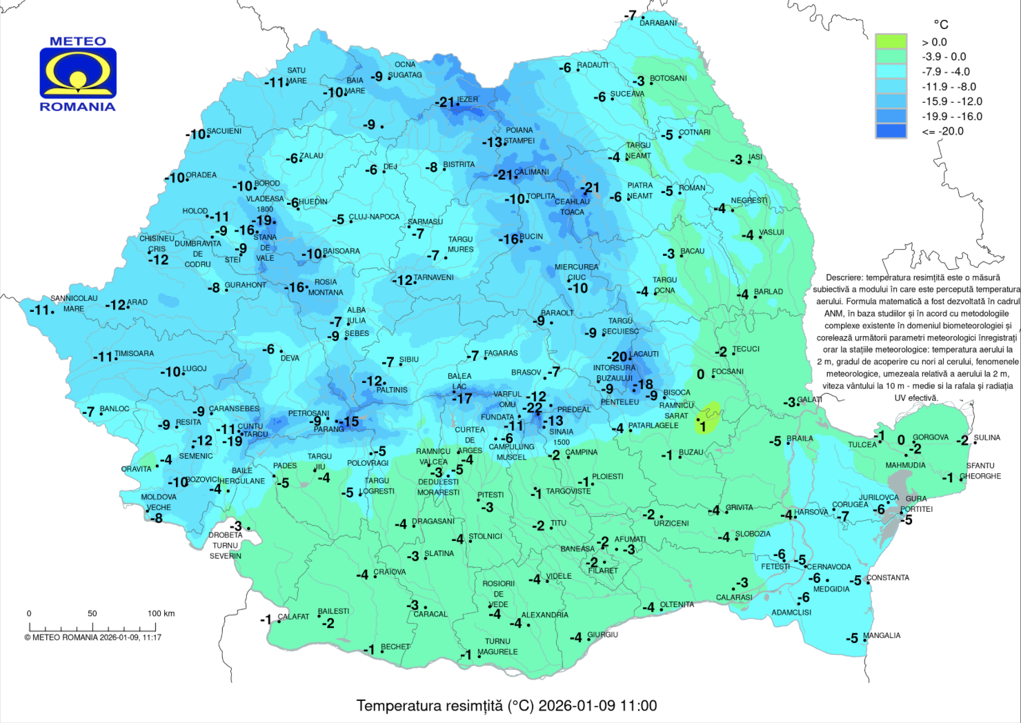 Dimineața geroasa in Bihor, cu minime de pana la -16°C și temperaturi...