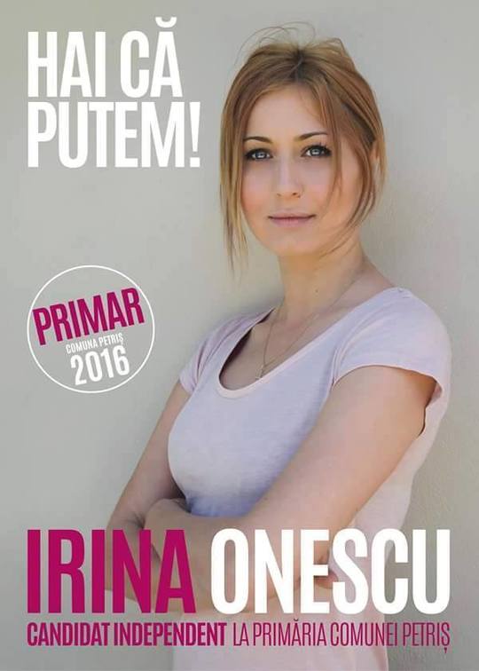 afis electoral irina onescu
