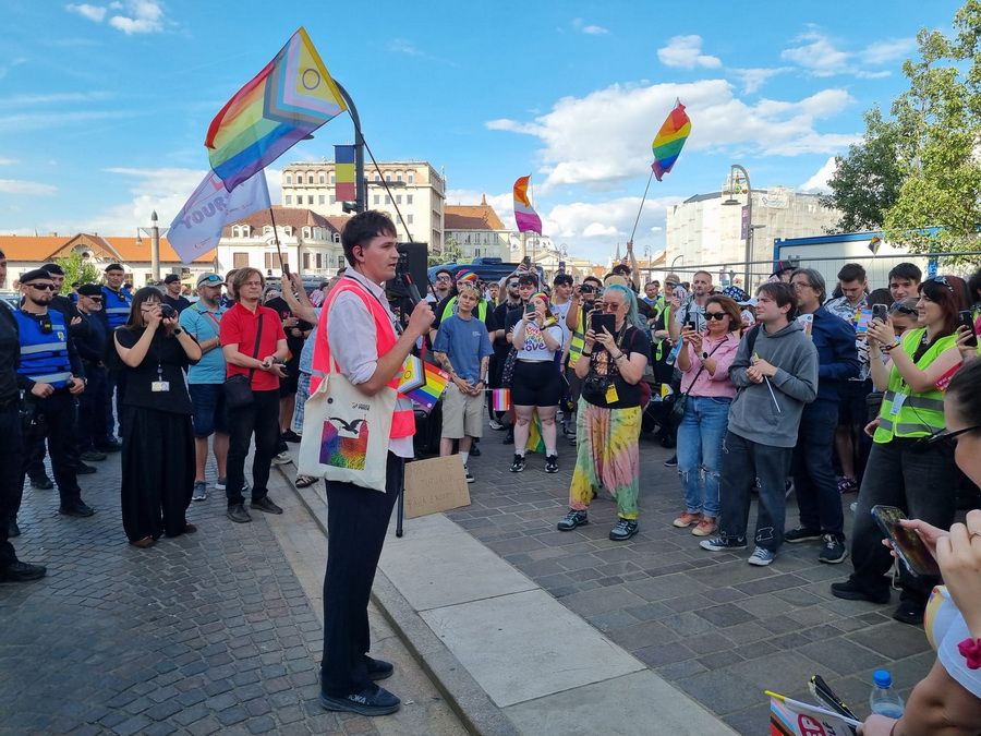 Iulian Dițiu, organizator Oradea Pride