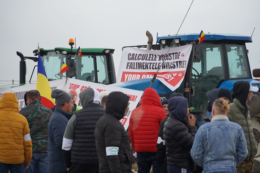 Protest agricultori