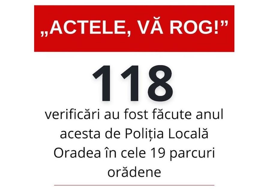 Statistica Parcuri Oradea